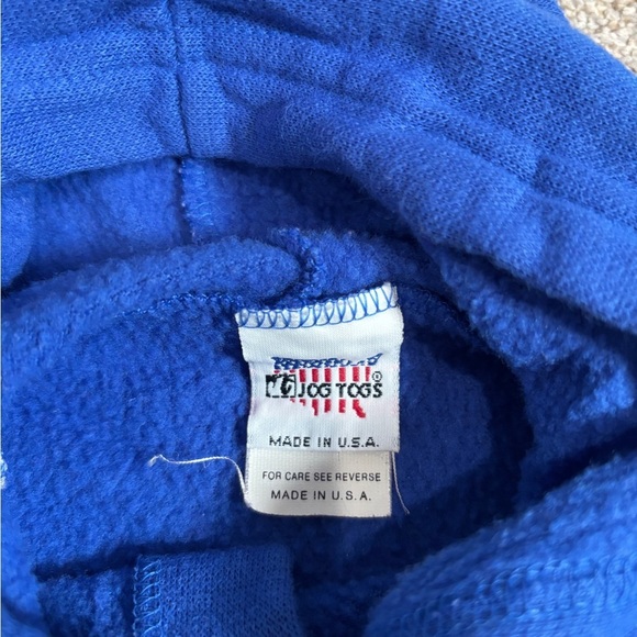 Vintage Jog Togs NY Giants Snap Up Sweatshirt Toddler Size 2 NFL football unisex - Picture 5 of 7